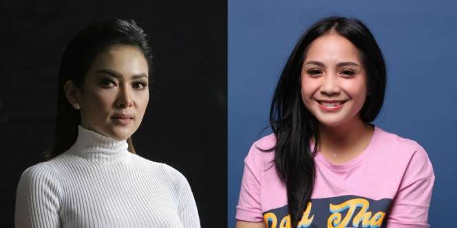 Adu Gaya Syahrini VS Nagita Pakai Manset Rp11 Juta