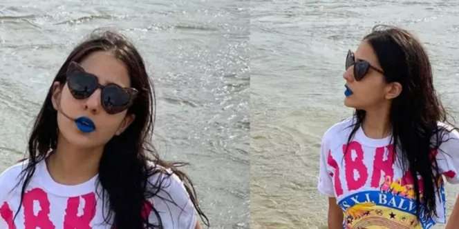 Tips Membuat Lipstik Biru Ala Sara Ali Khan di Rumah