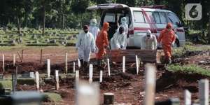 Duh! TPU Pondok Ranggon Bulan Depan Tak Bisa Lagi Tampung Jenazah Covid-19
