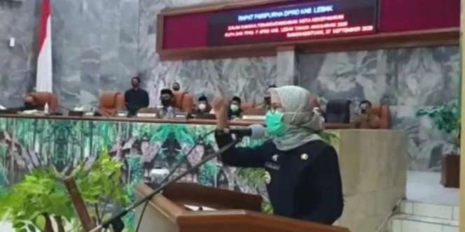 Viral Video Bupati Lebak Marah Saat Rapat Paripurna DPRD