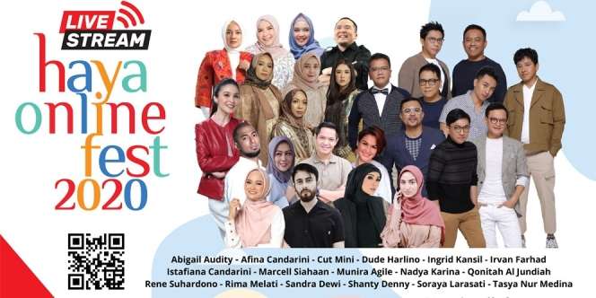 Intip Bocoran Keseruan Haya Online Fest 2020 dari Para Influencer