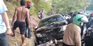 Diduga Mabuk, Wakil Bupati Tabrak Polwan Hingga Tewas