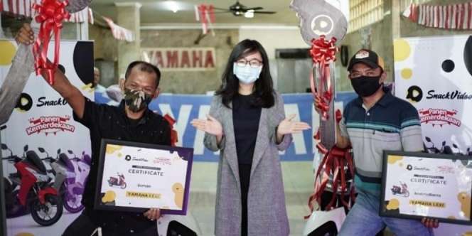 Siang Malam Iseng Bikin Video Tahunya Dapat Motor Idaman