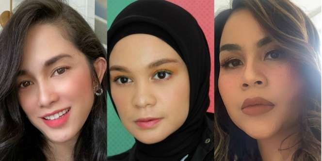 Adu Gaya Selebriti Sesi Pemotretan di Pasar Tradisional