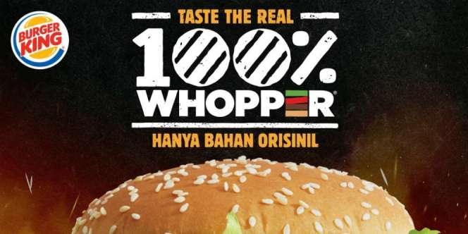 Burger King Luncurkan Varian Baru yang Lebih Sehat