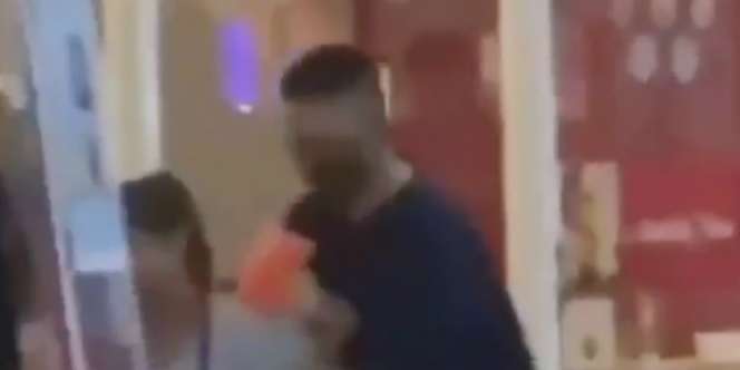 Tak Pakai Masker, Pengunjung Histeris Saat Diseret Keluar Mall