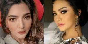 Adu Gaya Ashanty VS Krisdayanti, Stylish Pakai Outfit Tie Dye