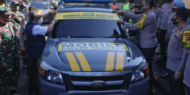 Mobile Covid Hunter Resmi Operasi, Buru Para Pelanggar Protokol Kesehatan