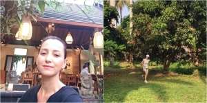 10 Potret Rumah Karina Suwandi yang Adem Banget