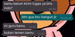 10 Chat Kocak Guru dan Murid di Masa Sekolah Online, Ngakak Sampai Tepuk Jidat!