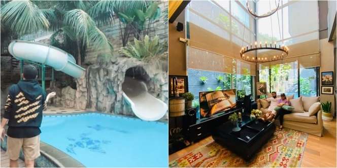 12 Potret Hunian Presenter Tanah Air, Fasilitas Mewah dan Ada Waterboomnya Juga!