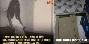 Kocak, Orang Ini Pasang Ranjau Paku di Atas Lemari Agar Tak Ditempati Kuntilanak