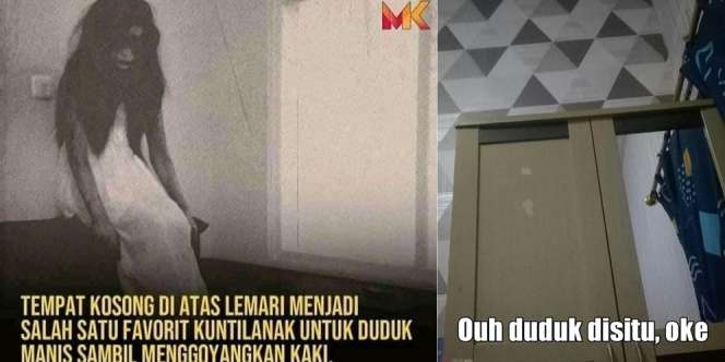 Kocak, Orang Ini Pasang Ranjau Paku di Atas Lemari Agar Tak Ditempati Kuntilanak
