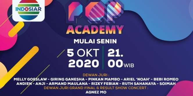 Pop Academy Segera Digelar! Indosiar Gandeng 12 Musisi Jadi Juri