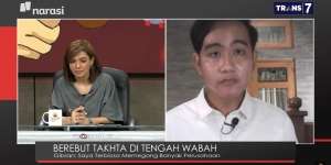 Gaya Gibran Rakabuming Diberondong Najwa Shihab Soal Keputusan Terjun Politik