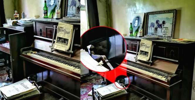 Penampakan Wajah Boneka Seram di Rumah Kosong Berusia 140 Tahun