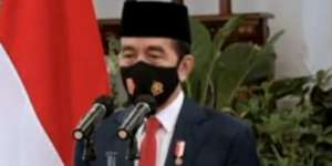 Jokowi Pimpin Upacara Peringatan HUT TNI Ke-75 Secara Virtual