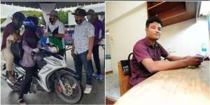Ibu Perkasa! Naik Motor 50 Km Antar Putra yang Baru Masuk Kuliah