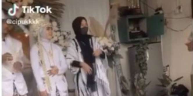 Viral Video Tamu Kondangan Pakai Baju yang Sama, Auto Pengen Pulang!
