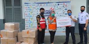 BUMN Bagi-bagi Masker Tekan Penularan dan Penyebaran Covid-19