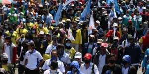 Abaikan Protokol, IDI Khawatir Demo UU Cipta Kerja Jadi Klaster Baru Covid-19
