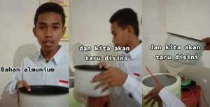 Viral Video Praktikum Tata Boga Siswa SMK Endingnya Bikin Ngakak
