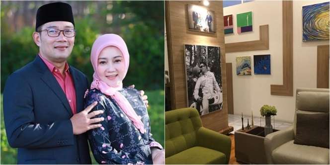 Penampakan Kamar Pribadi Ridwan Kamil, Desain Hangat Interior Unik
