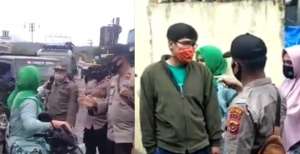Tak Terima Kena Razia Masker, Emak-Emak Ngamuk dan Ngaku Istri Jaksa