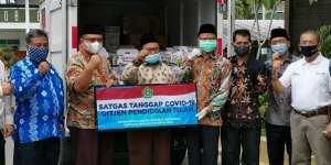 Satgas Covid-19 Kemenag Salurkan Bantuan ke Pesantren Terdampak