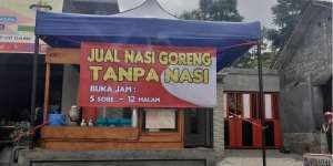 Ada yang Jual Nasi Goreng Tanpa Nasi, Kok Bisa?