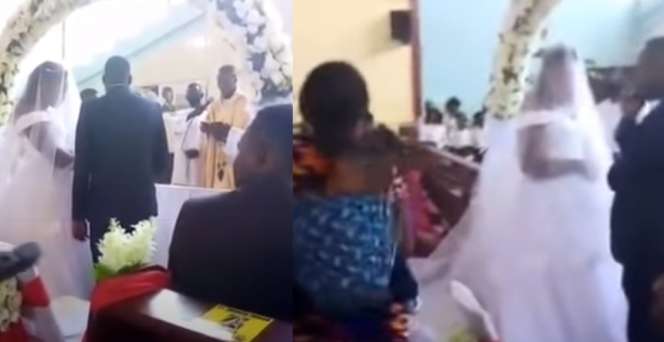 Heboh! Sambil Gendong Anak, Istri Labrak Pernikahan Diam-diam Suami