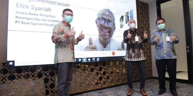 BPKH Tunjuk Mandiri Syariah sebagai Pemberi Layanan Kustodian Rp 5,5 Triliun