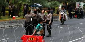Istana Kembali Didemo Tolak UU Cipta Kerja, 10.587 Personel Gabungan Dikerahkan