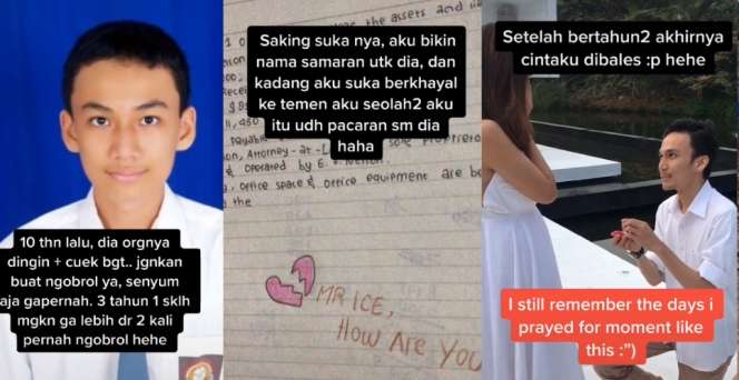 Viral Kisah Wanita Perjuangkan Cinta Sejak SMA, Endingnya Bikin Netizen Mewek