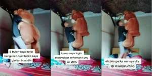 5 Bulan Jadi Kuli demi Beli Boneka, Saat Diberikan Ternyata Pacarnya Selingkuh