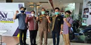 Yamaha dan Satpol PP `Basmi` Virus Covid-19