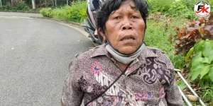 Pengemis Diturunkan di Jalan, Uang Dirampas Petugas