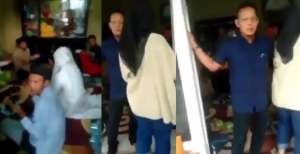 Viral Video Istri Labrak Acara Akad Nikah Suami dengan Wanita Lain