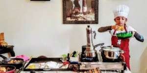 Rekor, Bocah 10 Tahun Masak 33 Menu dalam 1 Jam
