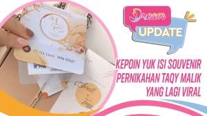 Kepoin Yuk Isi Souvenir Pernikahan Taqy Malik yang Lagi Viral