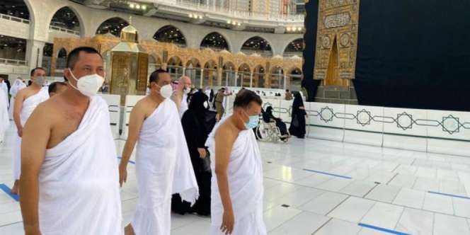 Jusuf Kalla Tunaikan Umroh di Tengah Pandemi, Berdoa Covid-19 Segera Berakhir