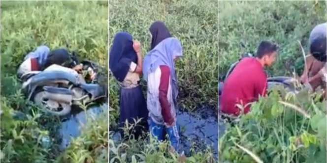 Gegara Bonceng Tiga, Cewek-Cewek Ini Kena Batunya