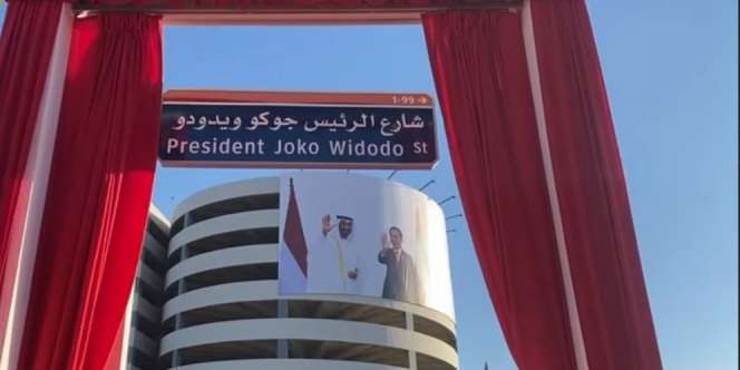 Setelah Jalan, Abu Dhabi Bangun Masjid Presiden Joko Widodo