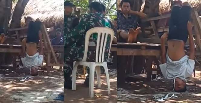 Cintanya Tak Direstui Keluarga Perempuan, Pemuda Dihukum Gantung Terbalik