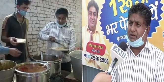 Pasang Harga Seporsi Cuma Rp 200 Perak, 2000 Bungkus Makanan Ludes Sehari
