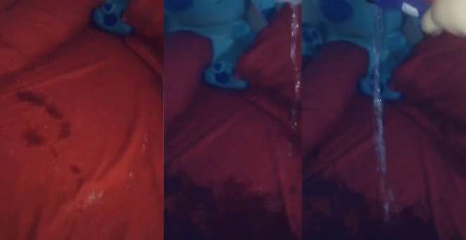 Bukan Demi Konten! Cewek TikTok Ini Tidur Pulas Jika Kasurnya Disiram Air Es