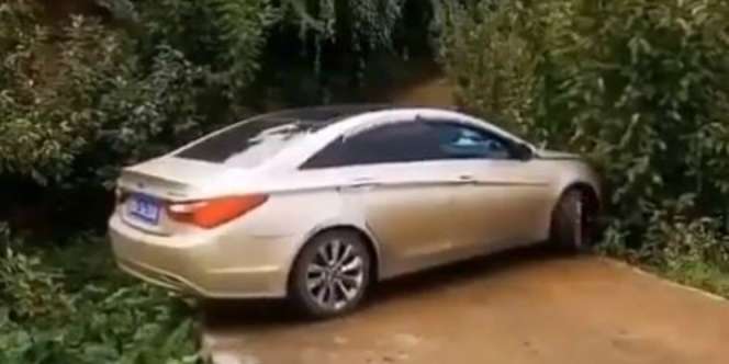 Cara Memundurkan Mobil Ini Bikin Warganet Degdegan
