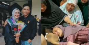 Baru Menikah Tiga Hari, Wanita Ini Ditinggal Suami untuk Selamanya