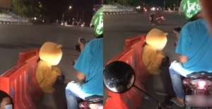 Badut di Lampu Merah Ini Bikin Netizen Terharu