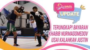 Terungkap! Bayaran Khabib Nurmagomedov Usai Kalahkan Justin